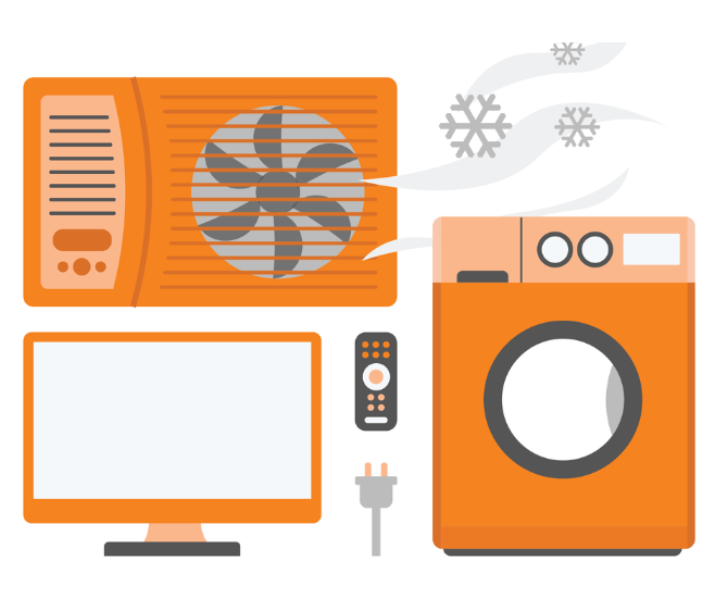 Common household appliances image